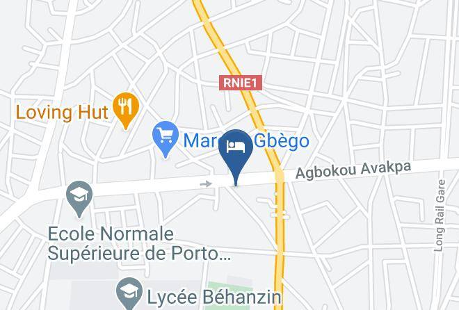 Porto Novo - Hotel Les Ambassadeurs Maps