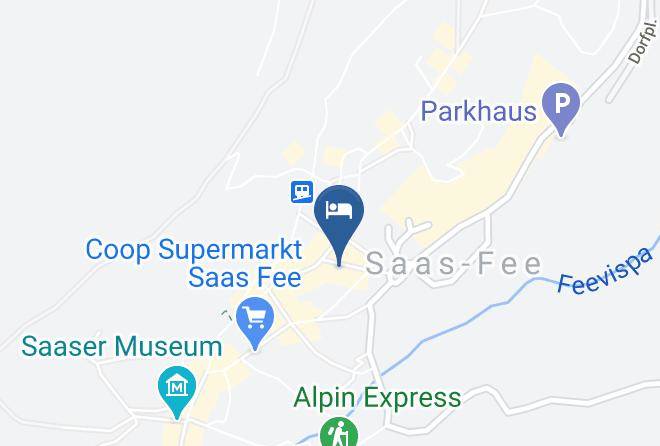 Visp - Hotel Les Amis Saas Fee Maps
