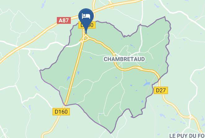 Vendee - Hotel Les Archers Chambretaud Maps