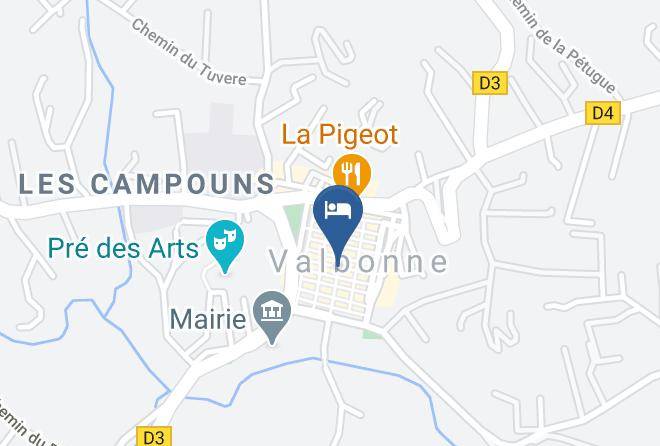 Maritime Alps - Hotel Les Armoiries Maps