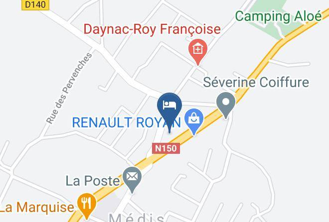 Charente Maritime - Hotel Les Atlantes Maps