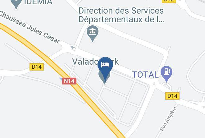 Val D Oise - Hotel Les Beaux Soleils Maps