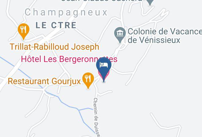 Savoie - Hotel Les Bergeronnettes Maps