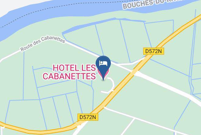 Bouches Du Rhone - Hotel Les Cabanettes Maps