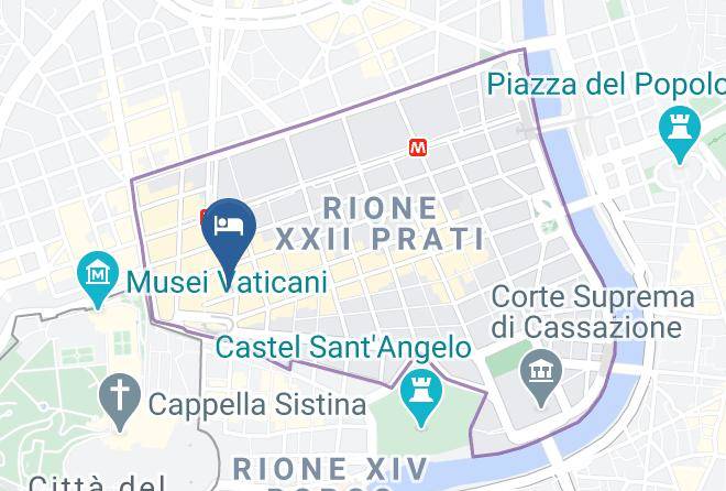 Rome - Les Chambres D'or Maps