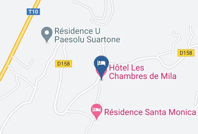 Southernsica - Hotel Les Chambres De Mila Maps