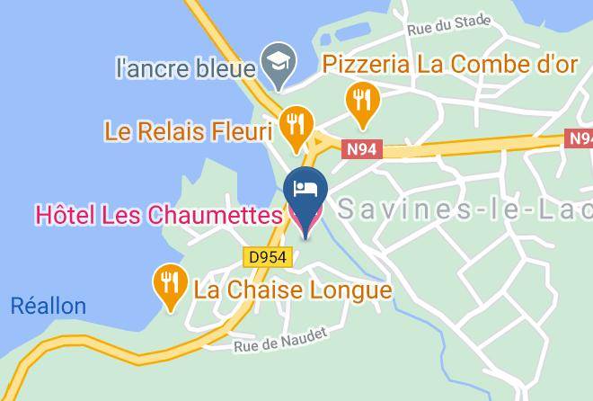 Hautes Alpes - Hotel Les Chaumettes Maps