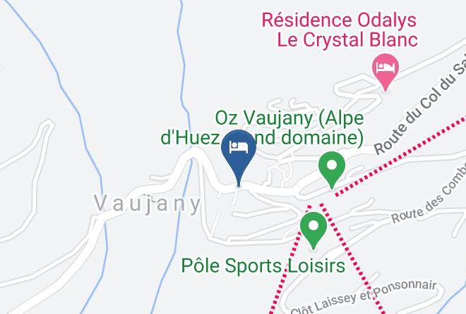 Isere - Logis Hotel Des Cimes Maps