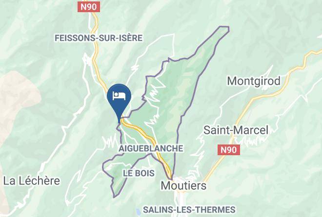 Savoie - Hotel Les Clarines Maps
