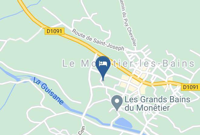 Hautes Alpes - Hotel Les Colchiques Maps