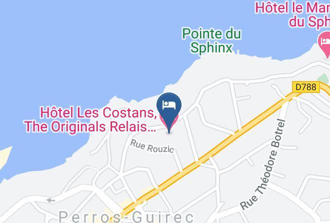 Hotel Les Costans The Originals Relais Map