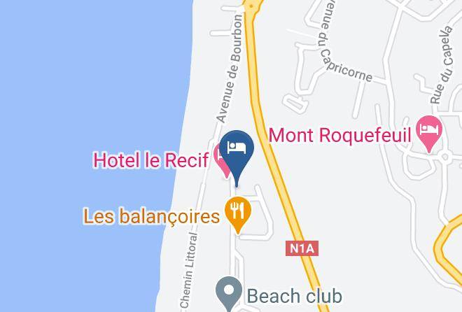 Saint Paul - Hotel Les Creoles Maps