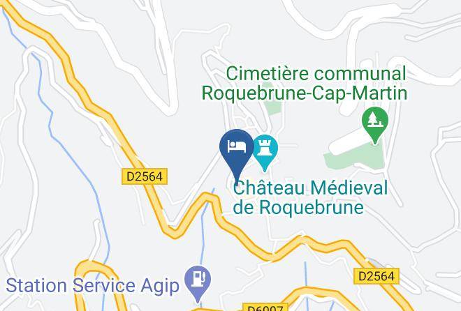Maritime Alps - Hotel Les Deux Freres Maps