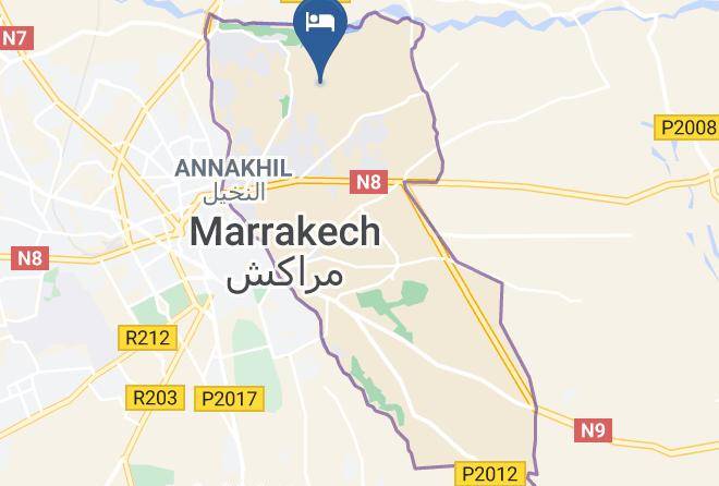 Marrakesh - Hotel Les Deux Tours Maps