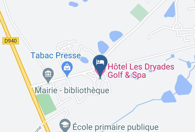 Indre - Hotel Les Dryades Golf & Spa Maps