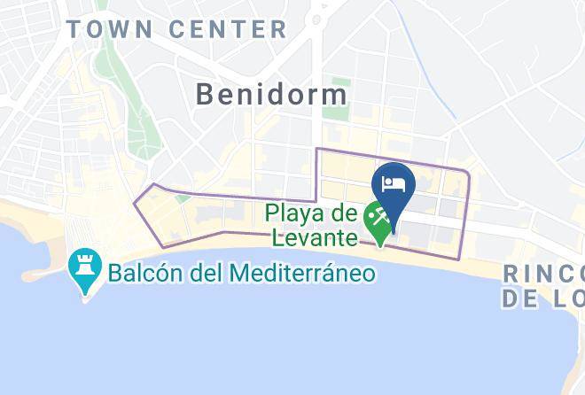 Alicante - Hotel Les Dunes Comodoro Maps