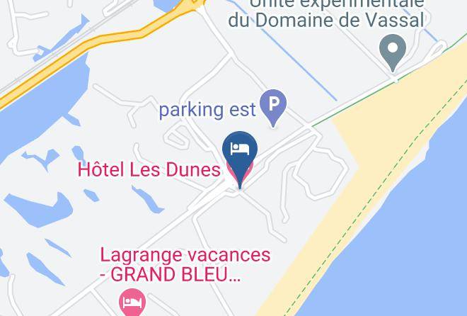 Herault - Hotel Les Dunes Maps