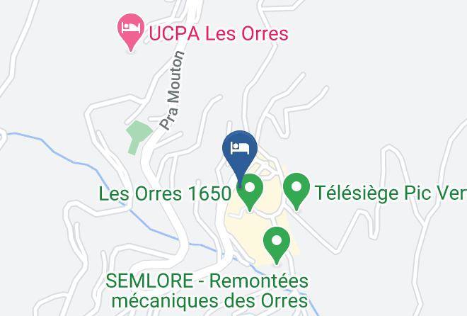 Hautes Alpes - Hotel Les Ecrins Maps