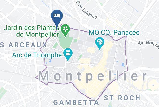 Herault - Hotel Les Fauvettes Maps