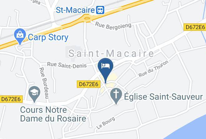 Gironde - Hotel Les Feuilles D'acanthe Pampaillet Maps