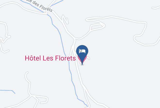 Vaucluse - Hotel Les Florets Maps