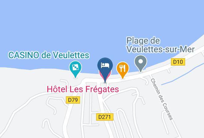 Seine Maritime - Hotel Les Fregates Maps