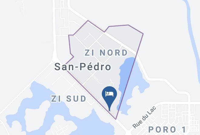 San Pedro - Hotel Les Freres Unis Maps