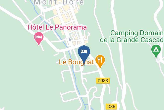 Puy De Dome - Hotel Les Genevriers Maps