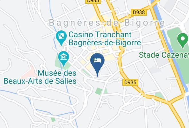 Hautes Pyrenees - Hotel Les Glycines Maps