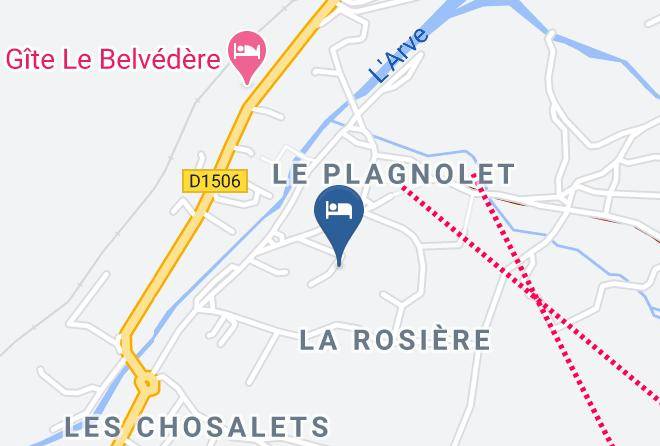 Haute Savoie - Hotel Les Grands Montets Maps