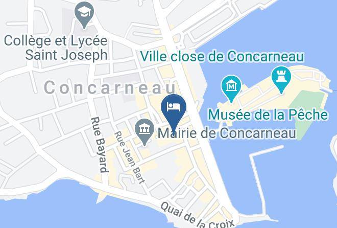 Finistere - Hotel Les Grands Voyageurs Maps