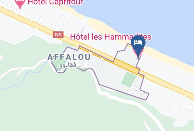 Bejaia - Hotel Les Hammadites Maps