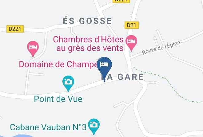 Manche - Hotel Les Hermelles Maps