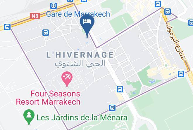 Marrakesh - Hotel Les Idrissides Maps