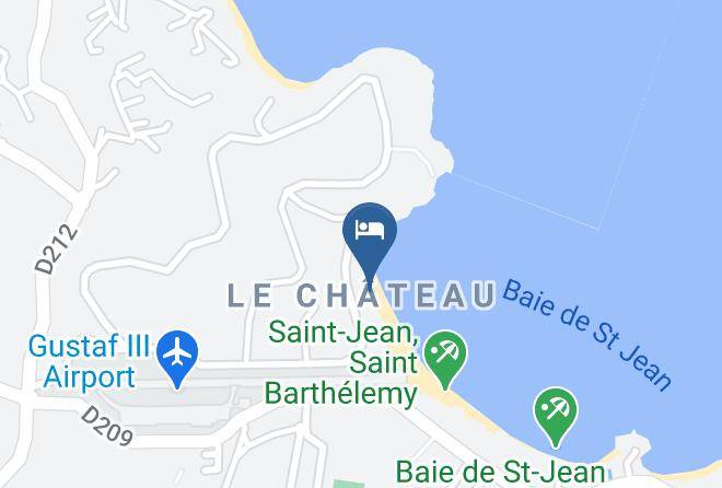 Gustavia - Hotel Les Ilets De La Plage Maps