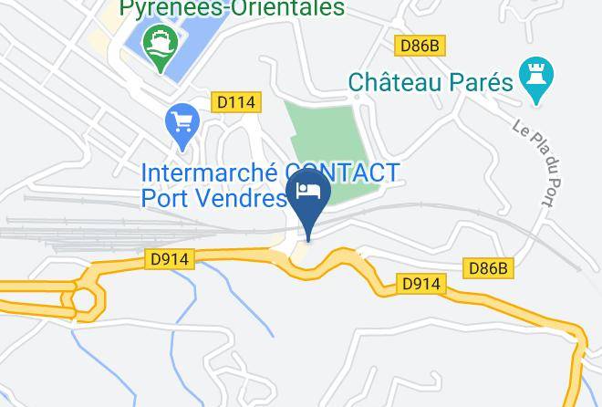 Pyrenees Orientales - Hotel Les Jardins Du Cedre Maps