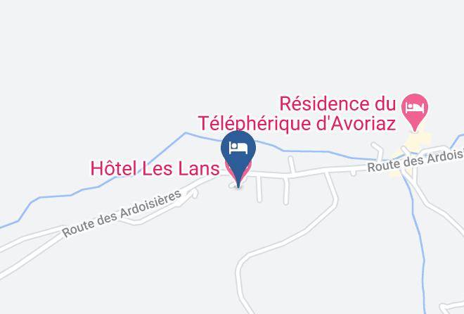Haute Savoie - Hotel Les Lans Maps