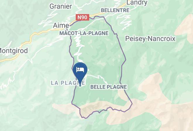 Savoie - Hotel Les Melezes Maps