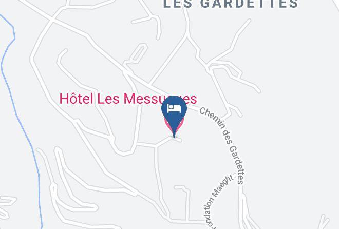 Maritime Alps - Hotel Les Messugues Maps
