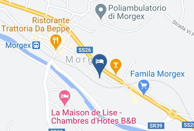 Hotel Les Montagnards Map