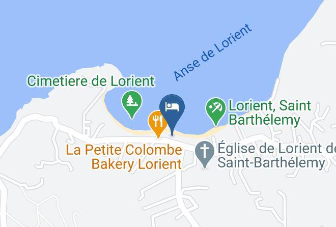 Gustavia - Hotel Les Mouettes Maps