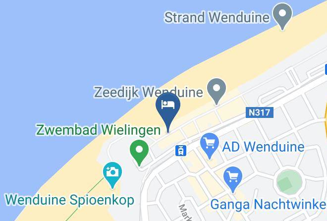 West Flanders - Hotel Les Mouettes Maps