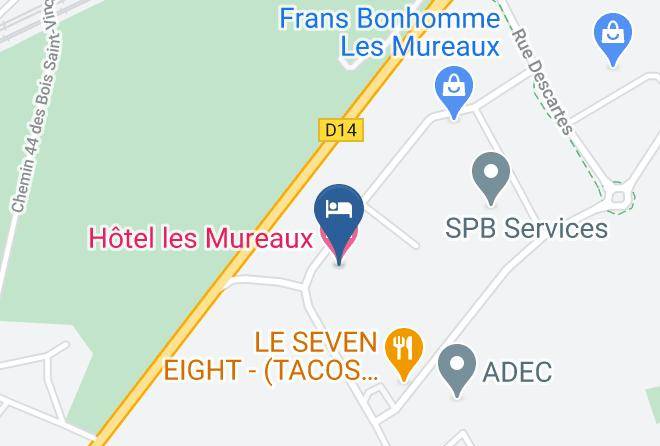 Yvelines - Hotel Les Mureaux Maps