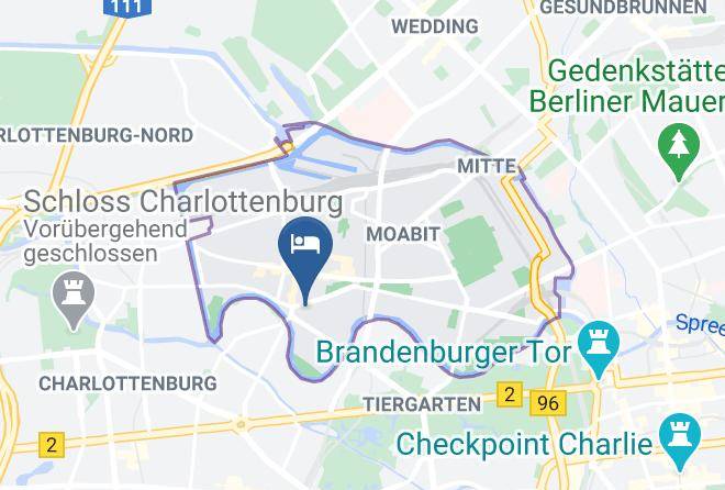 Stadt Berlin - Hotel Les Nations Maps