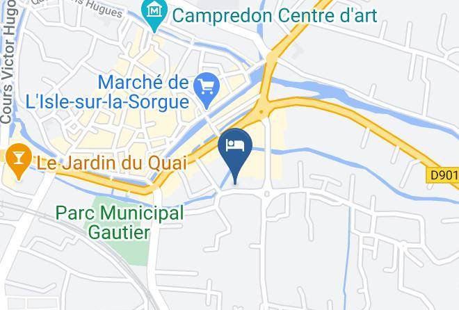 Vaucluse - Hotel Les Nevons Maps