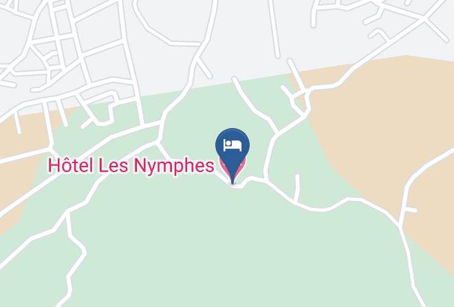 Tunisia - Hotel Les Nymphes Maps