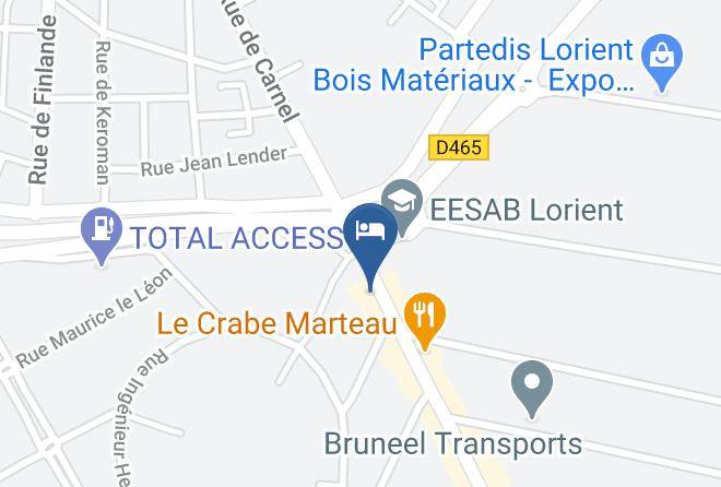 Morbihan - Hotel Les Oceanes Maps