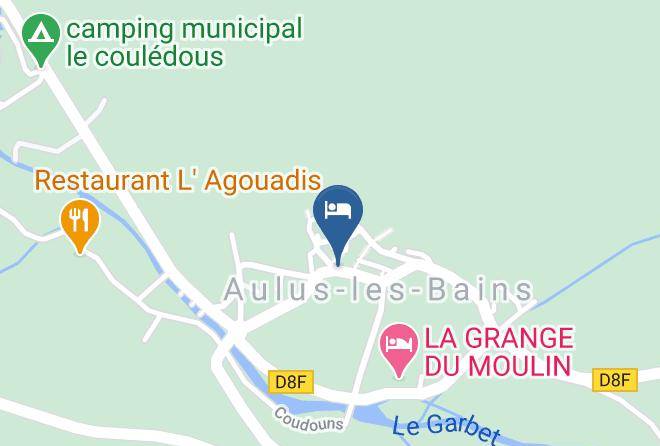 Ariege - Hotel Les Oussailles Maps