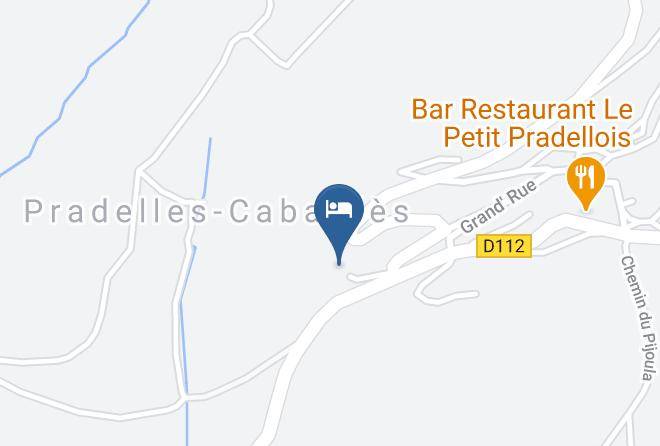 Aude - Hotel Les Pailhes Maps