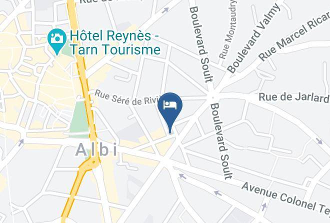 Tarn - Hotel Les Pasteliers Maps